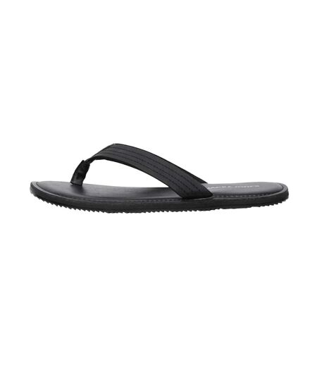 Mens washton leather flip flops anthracite Jack And Jones