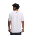 T-shirt Manches Courtes Style Logo Empilé Homme Blanc Under Armour-2