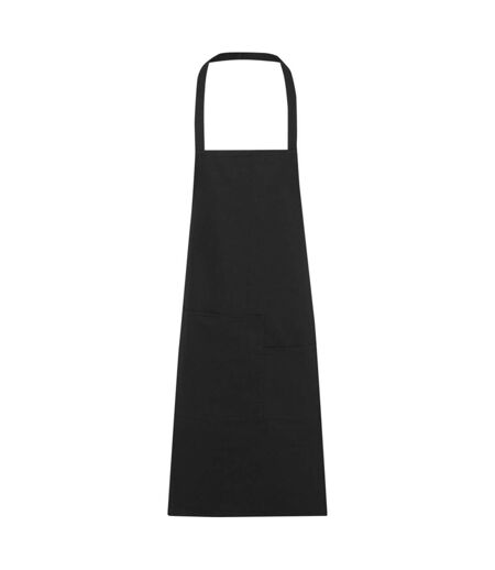 Seasons Khana Cotton Full Apron (Solid Black) (One Size) - UTPF3919