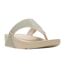 Sandales Décontracté Lulu Shimmerlux Femme Blanc Cassé FitFlop-4