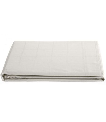 Drap plat satin de coton CONCERTO Carreaux