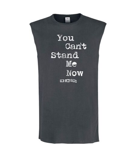 Débardeur Sans Manches Can´t Stand Me Now Homme Charbon Amplified