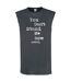Débardeur Sans Manches Can´t Stand Me Now Homme Charbon Amplified-1