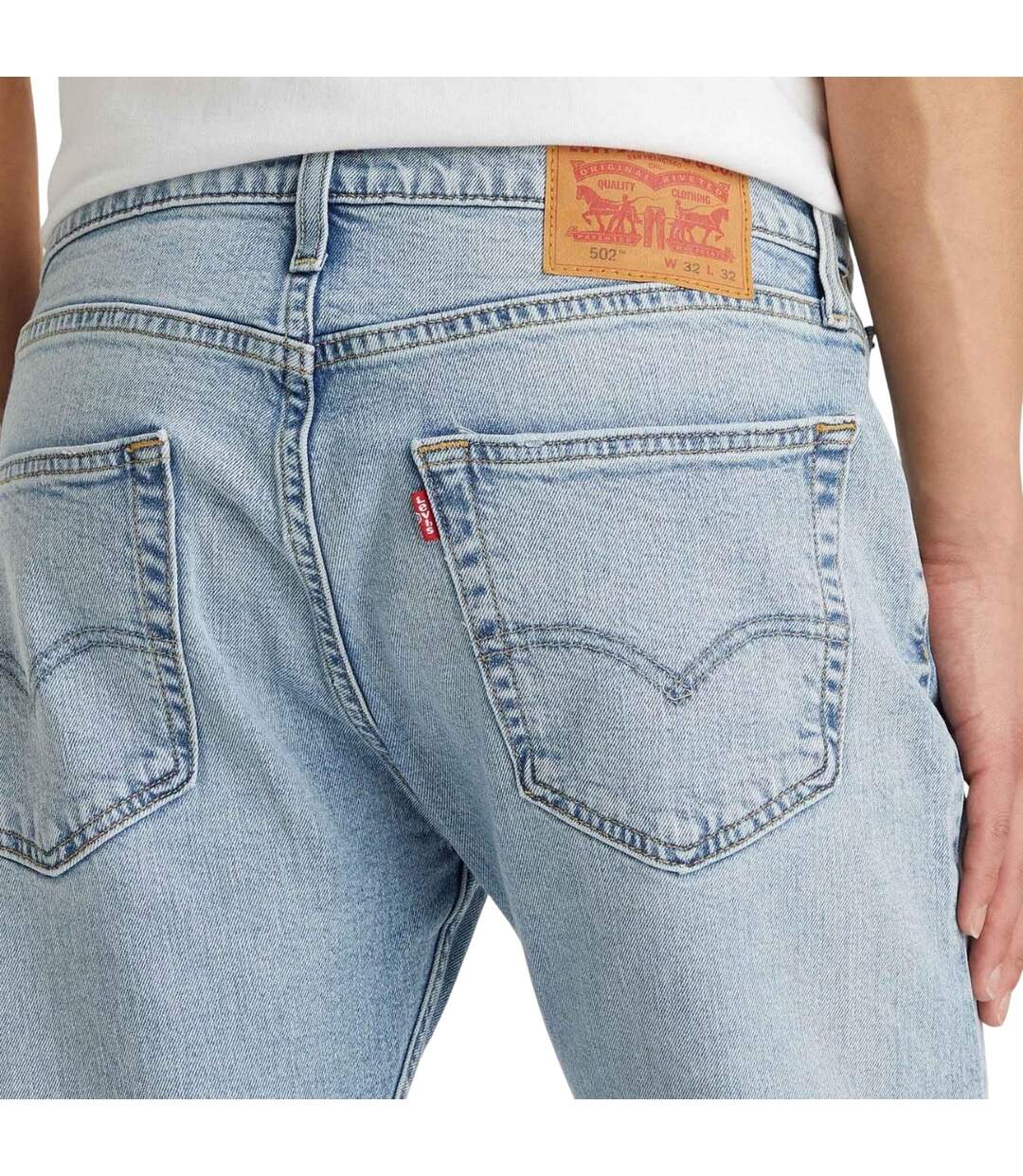 Jean Light On Adv Homme Bleu Clair Levis-3