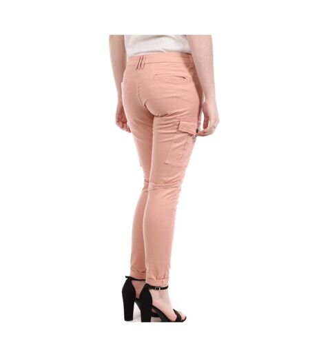 Pantalon Rose Femme Teddy Smith Plixen Ankle - 27