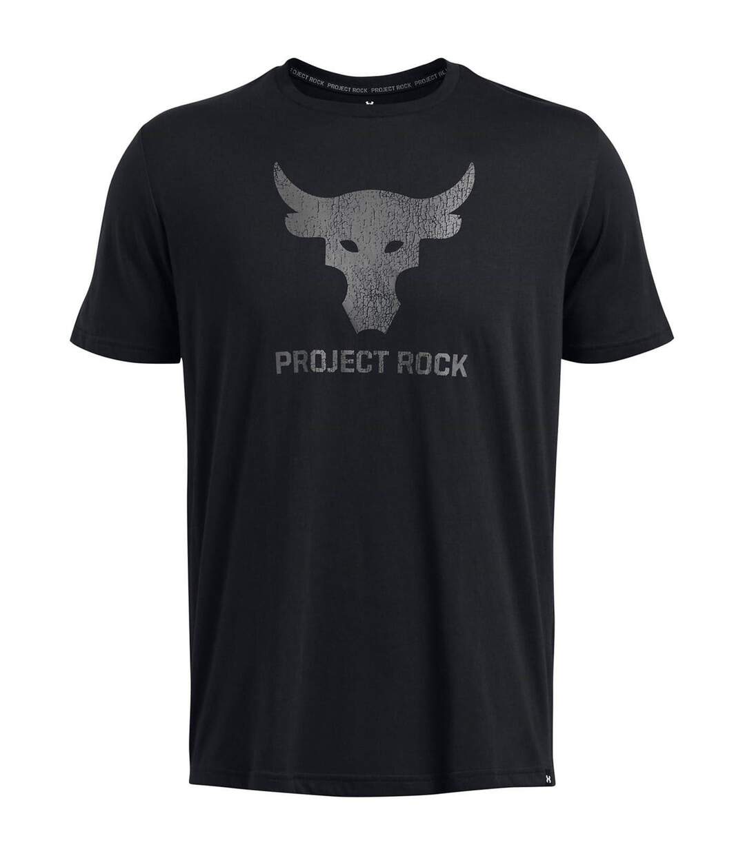 T-shirt Motif/style Graphique Project Rock Payoff Homme Noir Under Armour-1