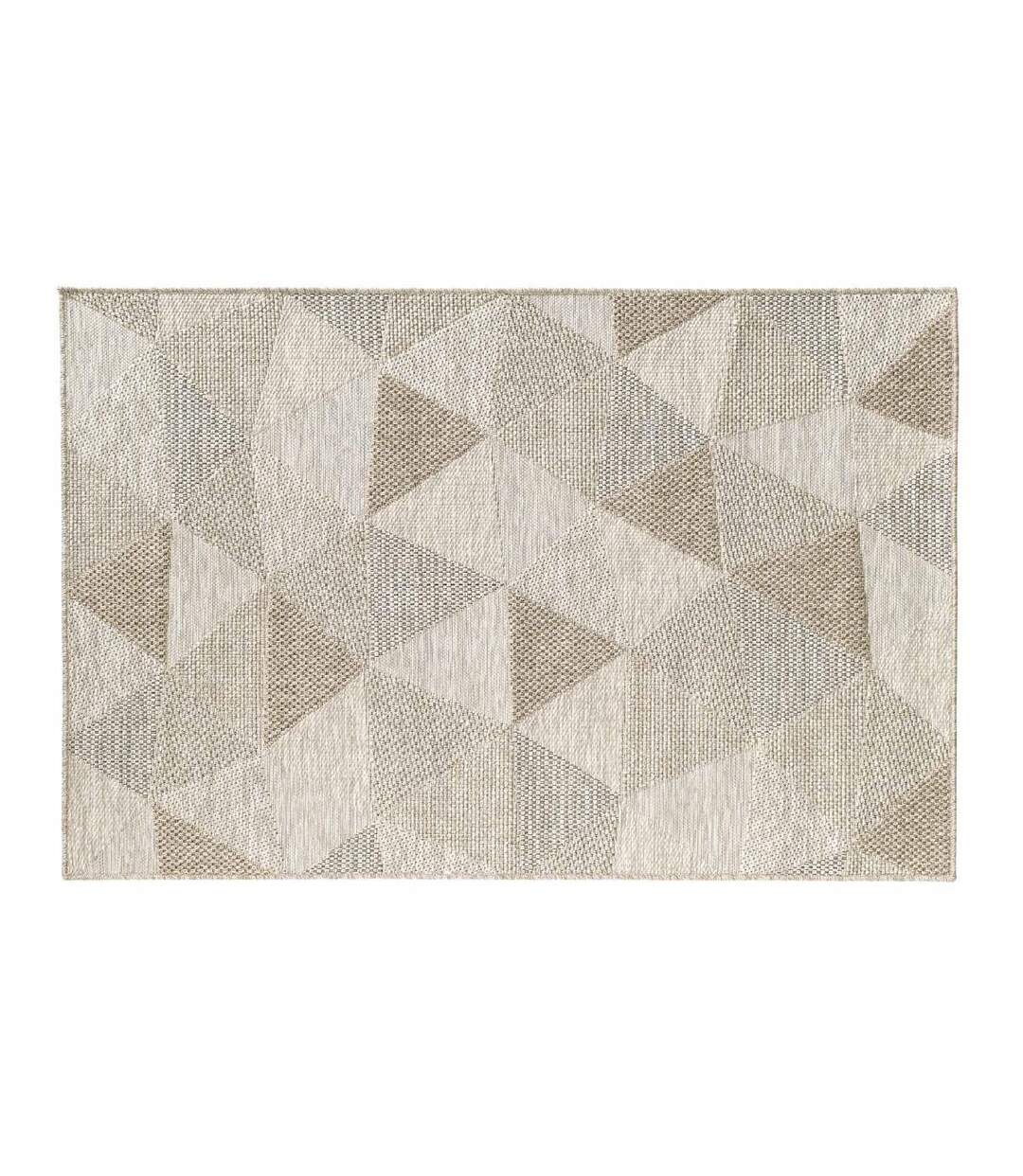 Tapis Déco Tissé Odilon 120x170cm Beige-1