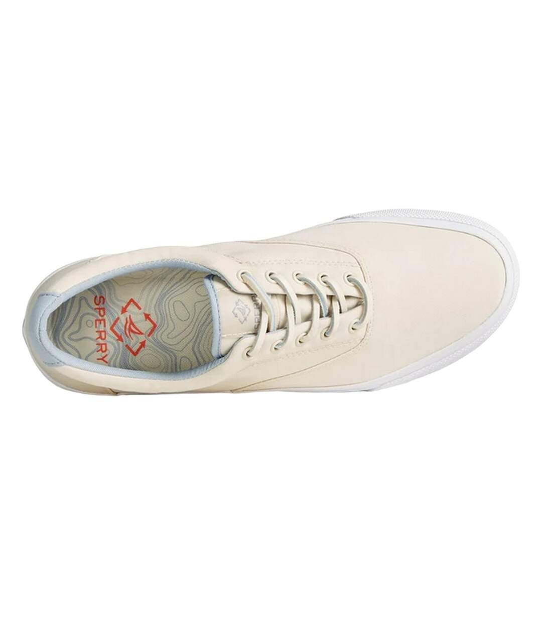 Tennis striper cvo seacycled homme blanc cassé Sperry-4