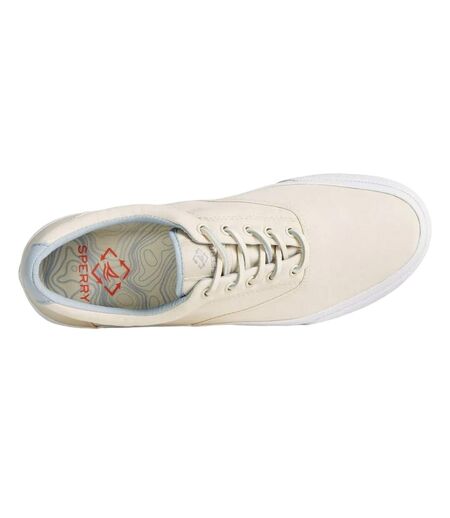 Tennis striper cvo seacycled homme blanc cassé Sperry