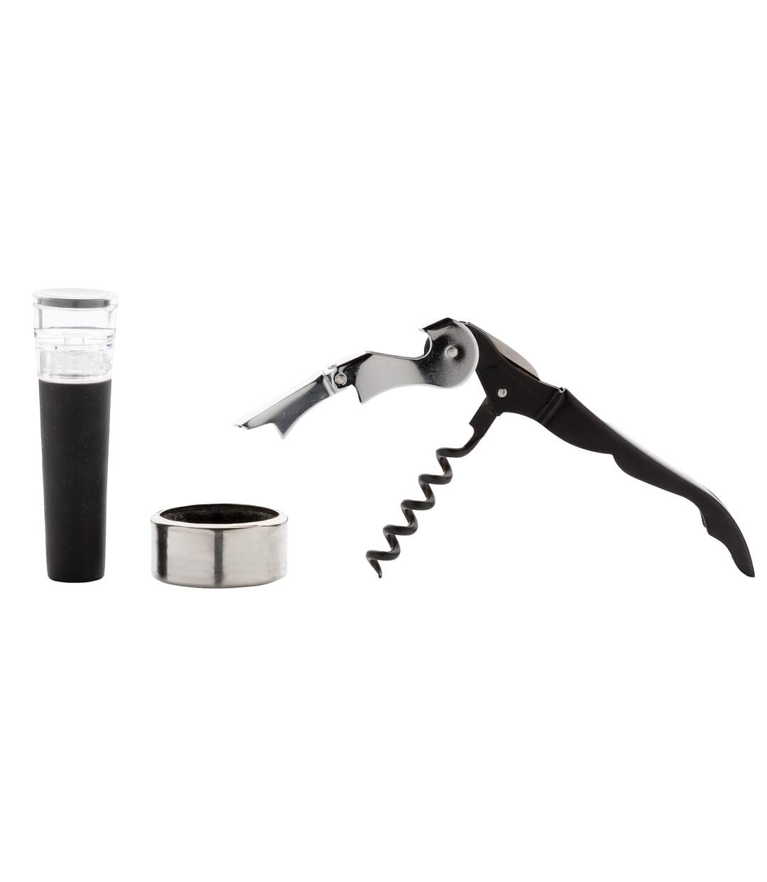 Pack of 3  Vino wine set  one size silver XD Collection-3