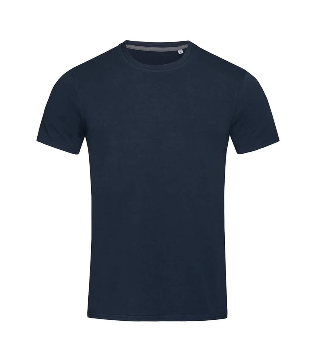Stars mens clive crew neck tee blue midnight Stedman-1