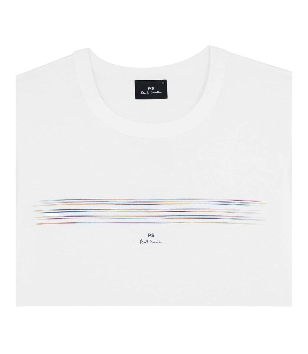 Mens Pinstripe T-shirt White Paul Smith-2