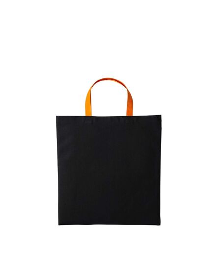 Tote Bag Varsity Taille Unique Noir Orange Nutshell
