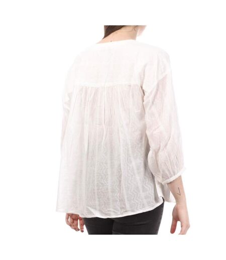 Blouse Blanche Femme Teddy Smith Val - M