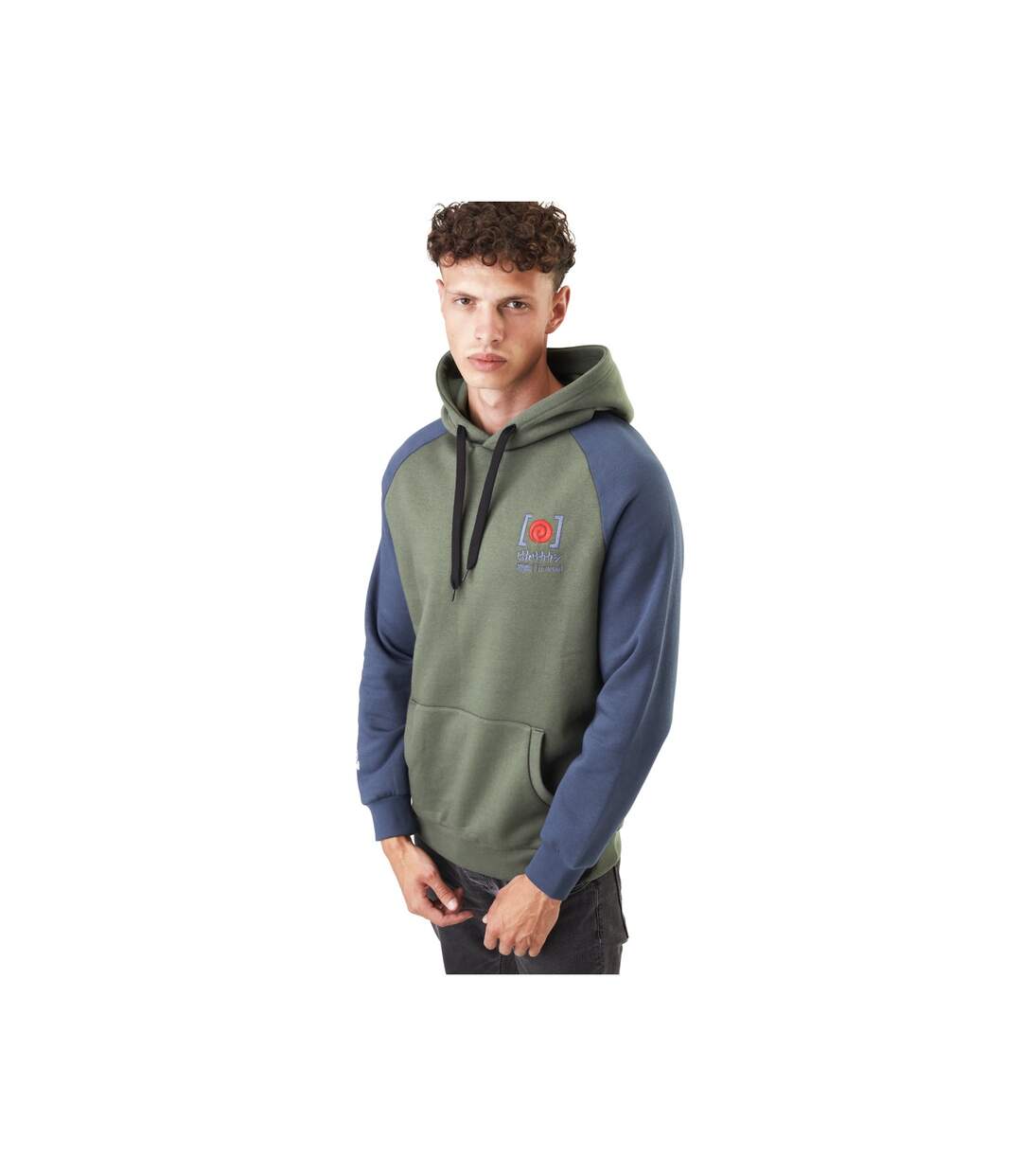 Sweat à capuche homme Naruto Kakashi Capslab-4