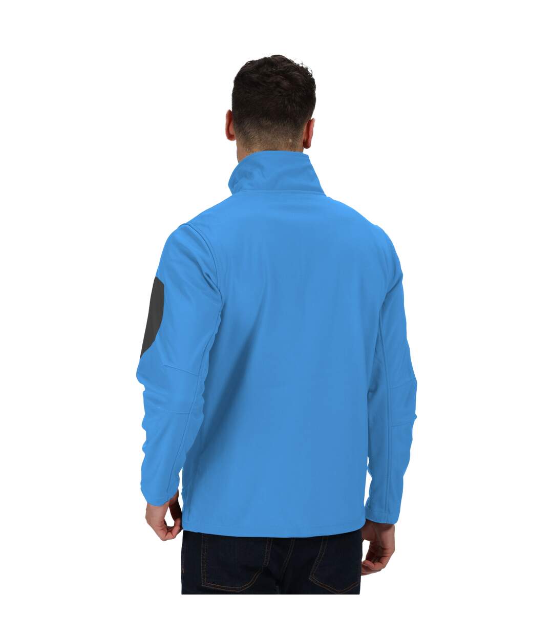 Regatta Standout Mens Arcola 3 Layer Waterproof And Breathable Softshell Jacket (French Blue/Seal Gray)