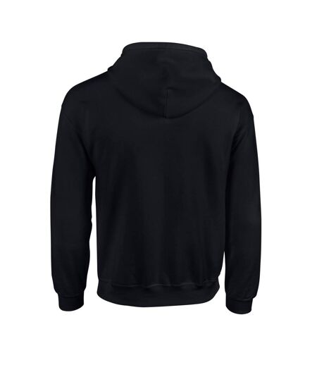 Gildan Unisex Adult Heavy Blend Full Zip Full Zip Hoodie (Black) - UTRW10096