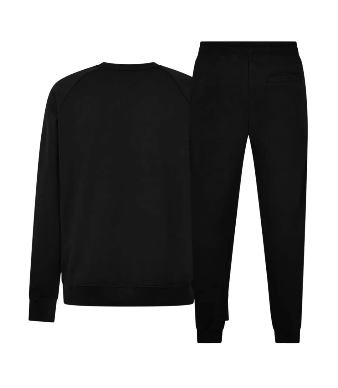 Mens Woven Logo Tailored Tracksuit Black Born Rich-2