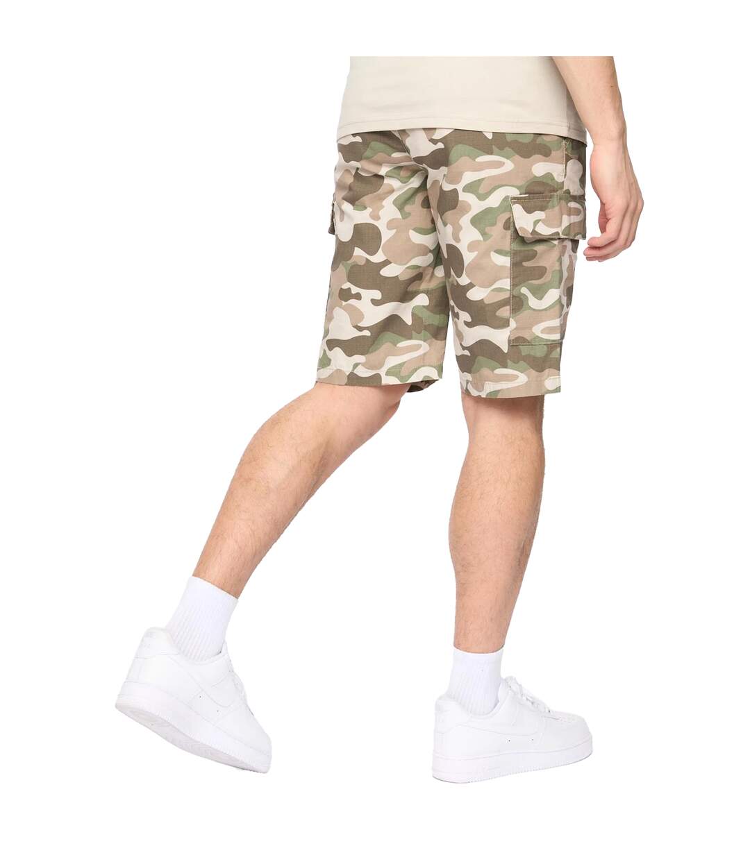 Short Camtort Homme Beige Crosshatch-2