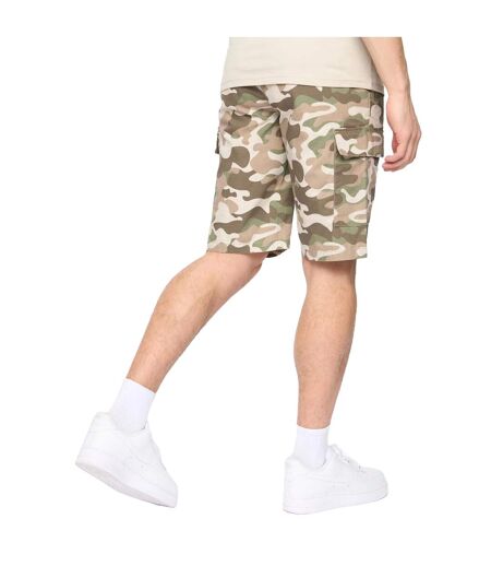 Short Camtort Homme Beige Crosshatch