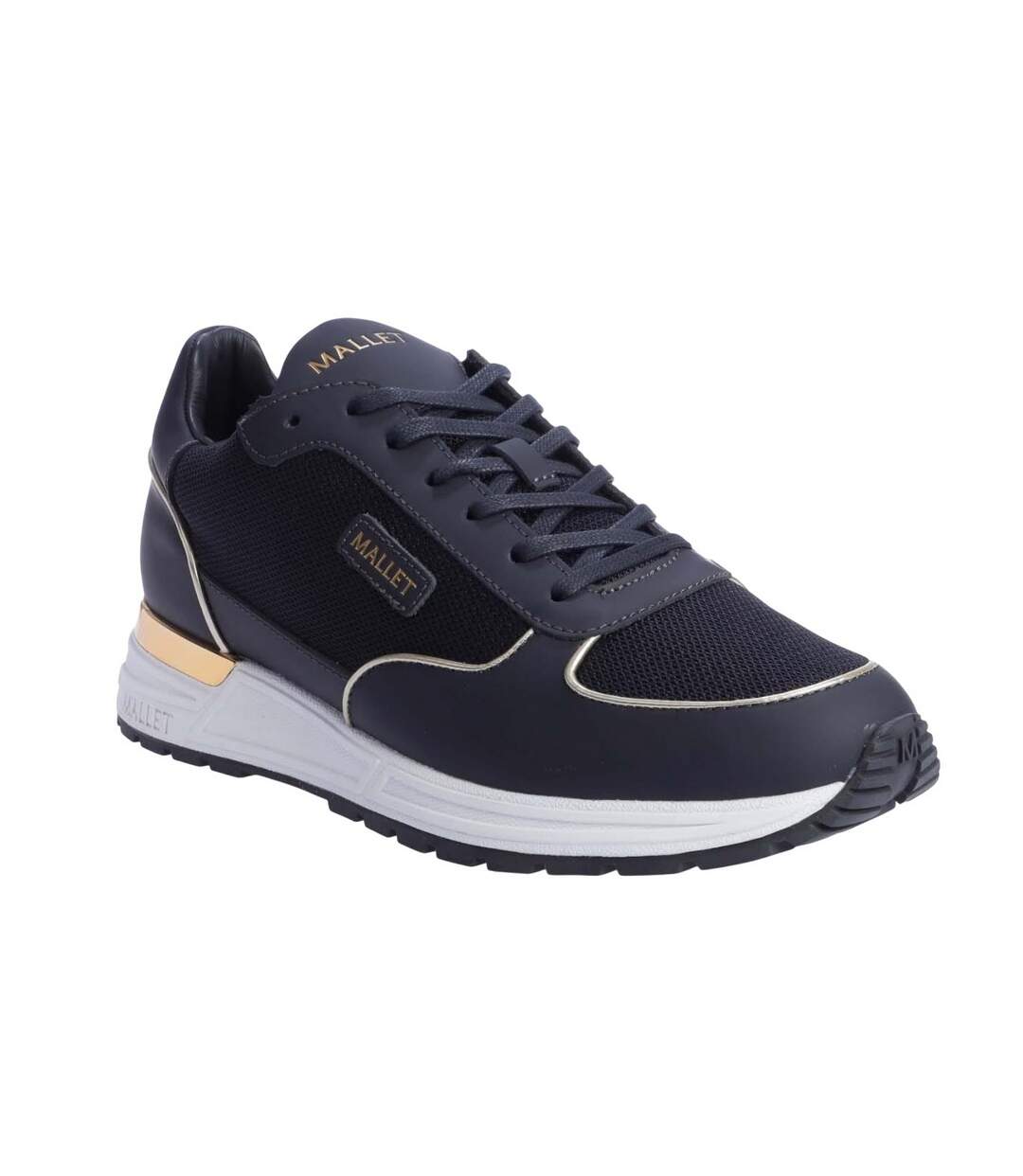 Baskets Popham Lite Homme Bleu Marine Mallet-1