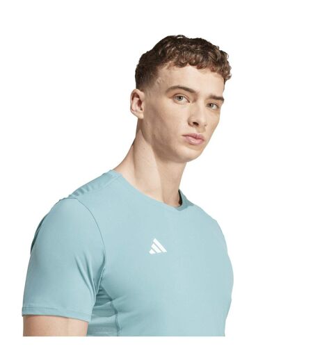 T-shirt Course À Pied Adizero Essentials Homme Bleu Sarcelle Adidas