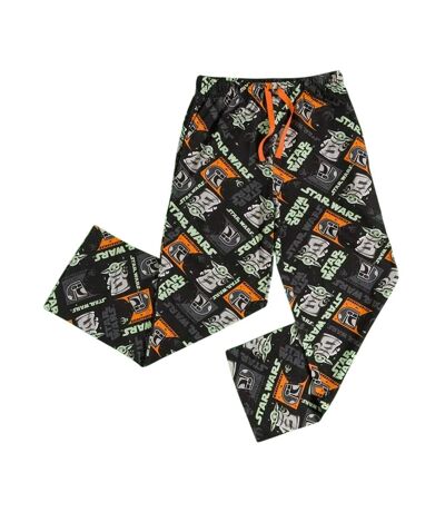 Pantalon De Détente Homme Noir Star Wars The Mandalorian