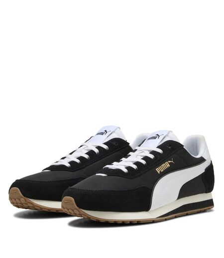 Mens St Miler Trainers Black White Puma