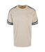 T-shirt Motif/style À Rayures Homme Blanc Cassé Urban Classics-1