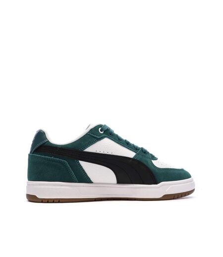 Baskets vertes/noires homme puma caven iii