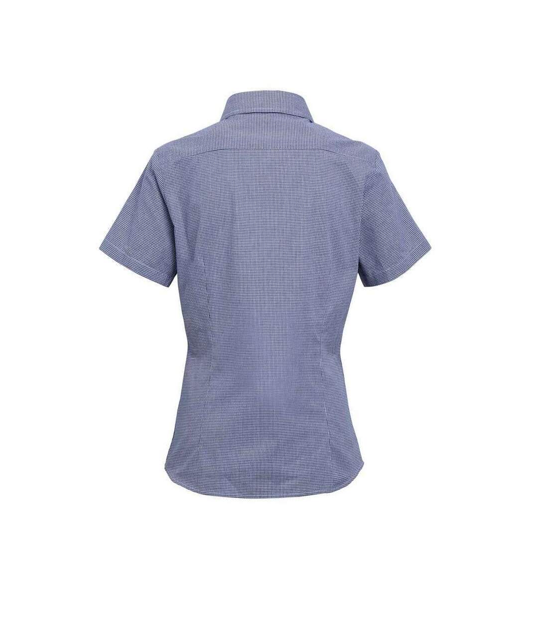 Chemisier Femme Bleu Marine Blanc Premier-2