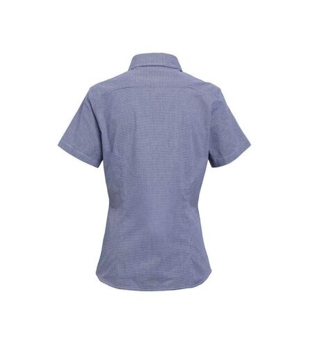 Chemisier Femme Bleu Marine Blanc Premier