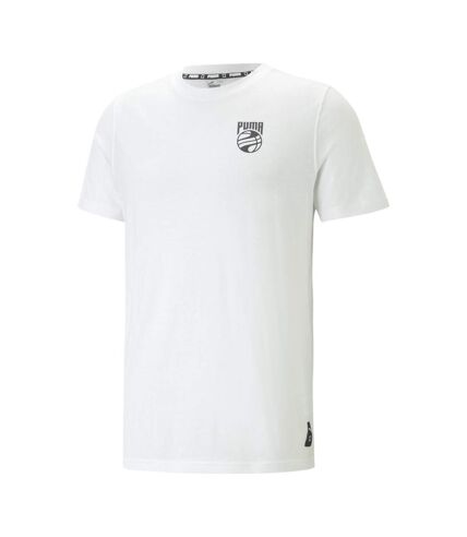 T-shirt Blanc  Homme Puma Posterize - L