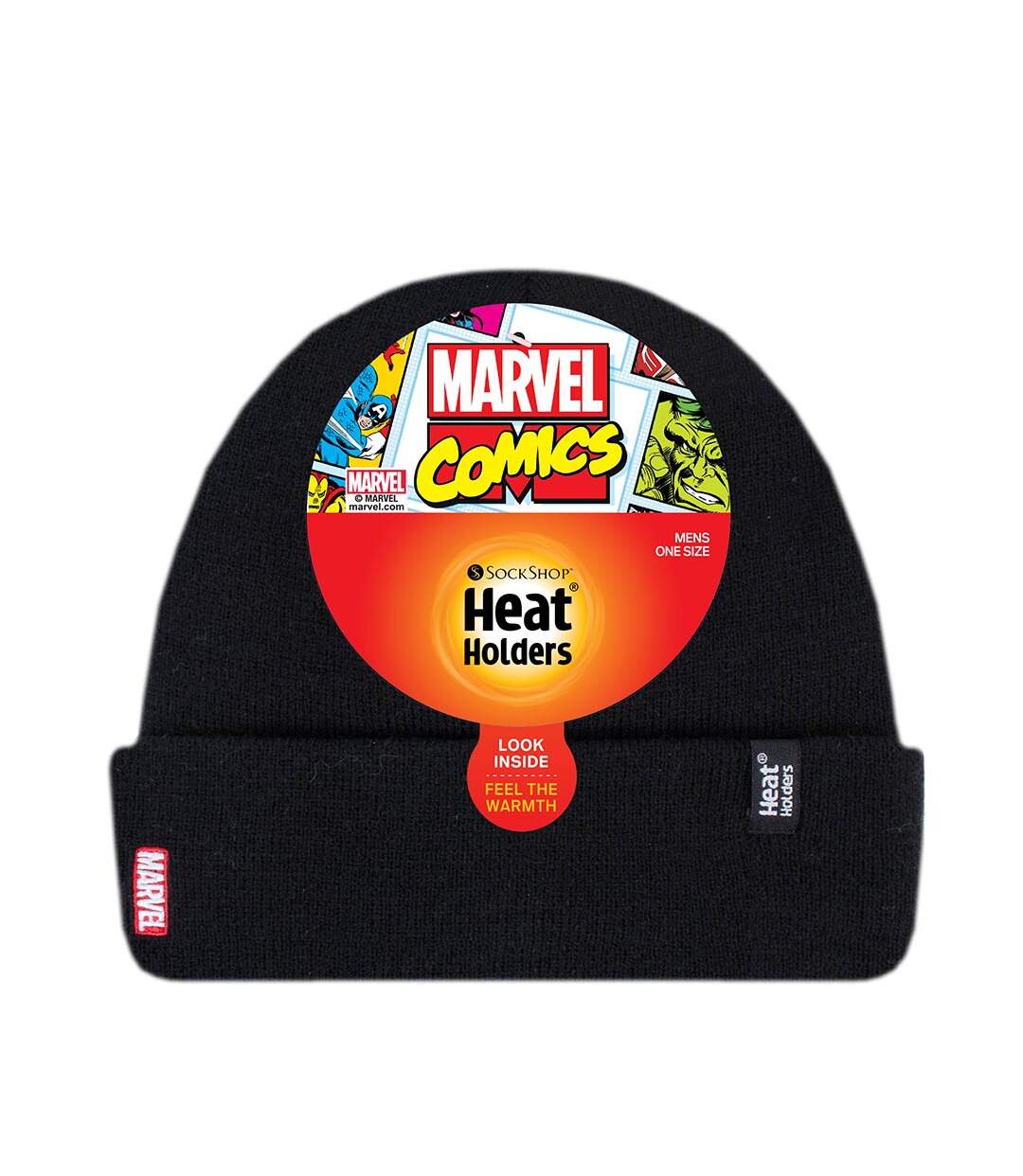 Bonnet Chapeau Homme Thermique Hiver Tricot Marvel-2