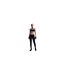Legging Pro Femme Noir Rose Nike-1