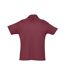 Polo Summer Homme Bordeaux SOLS-2
