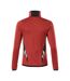 Womens/ladies Accelerate Fleece Jacket Traffic Red Black Mascot-2