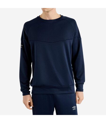 Mens sportswear sweatshirt dark navy Umbro