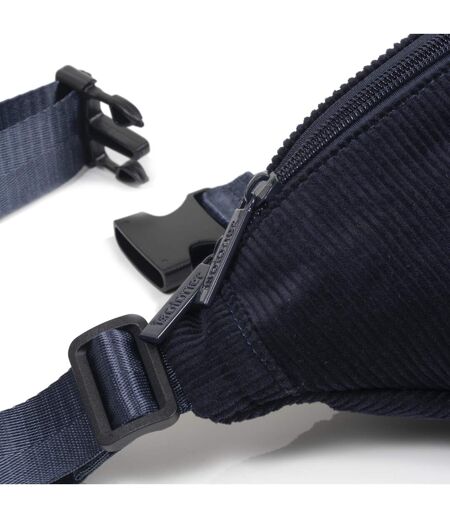 Isotoner banane mixte adulte velours côtelé marine avec bandoulière ajustable
