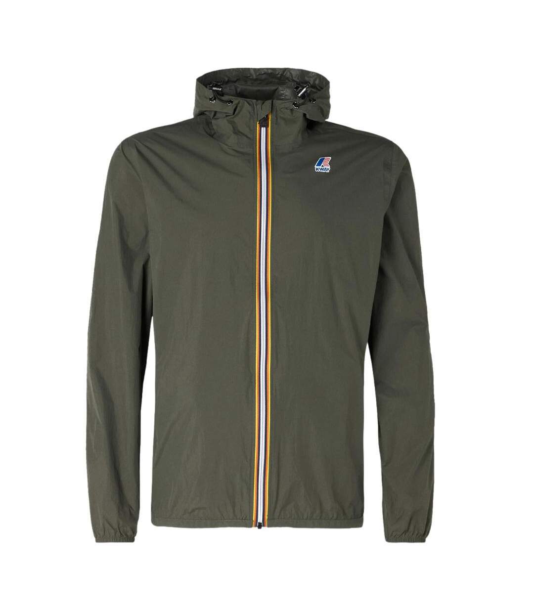 Veste coupe vent vert mixte k-way le vrai 4.0 claude-2