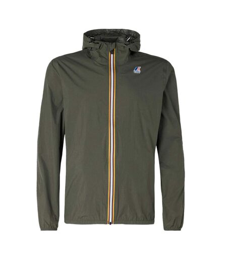 Veste coupe vent vert mixte k-way le vrai 4.0 claude