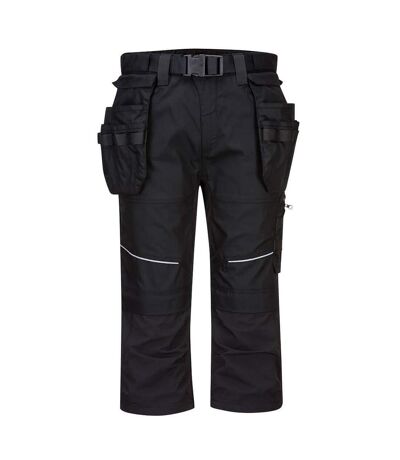 Portwest Mens KX3 Holster Pocket 3/4 Shorts (Black) - UTPW669