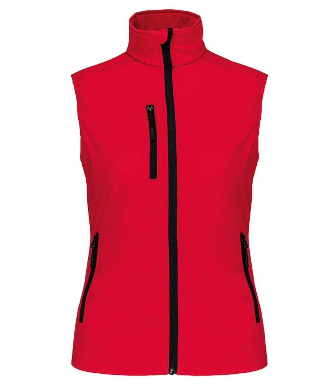 Bodywarmer softshell - gilet sans manches - K404 - rouge - Femme