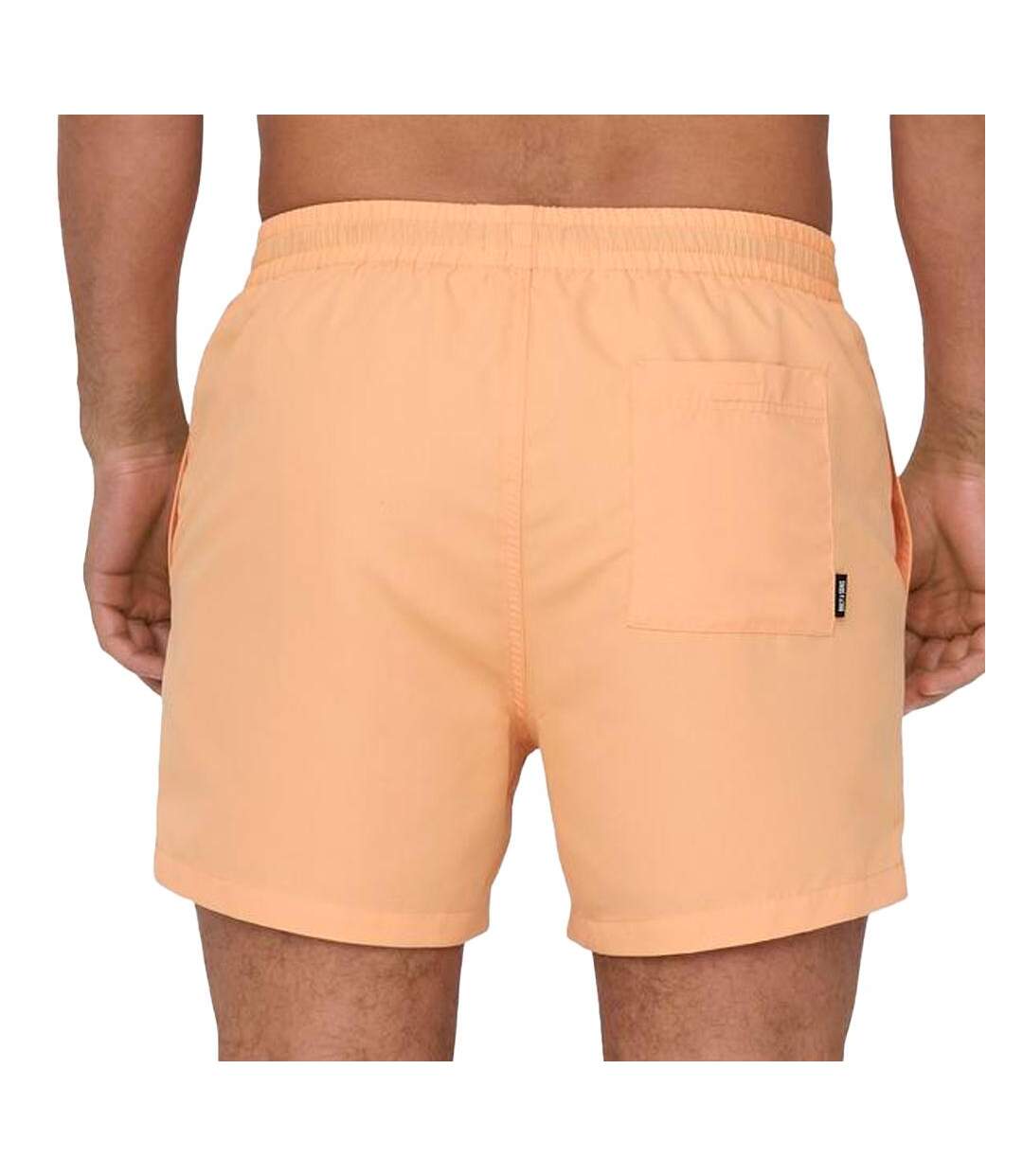 Short de bain orange homme only & sons sted life swim-2