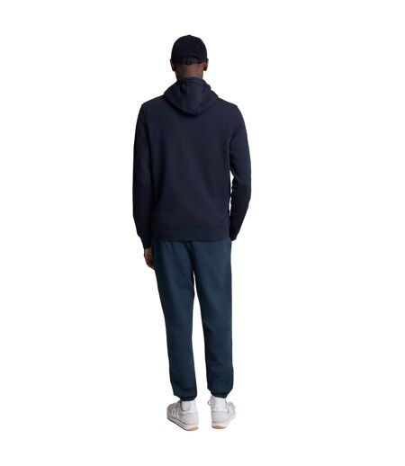 Mens interlock cuffed sweatpants dark navy Lyle & Scott