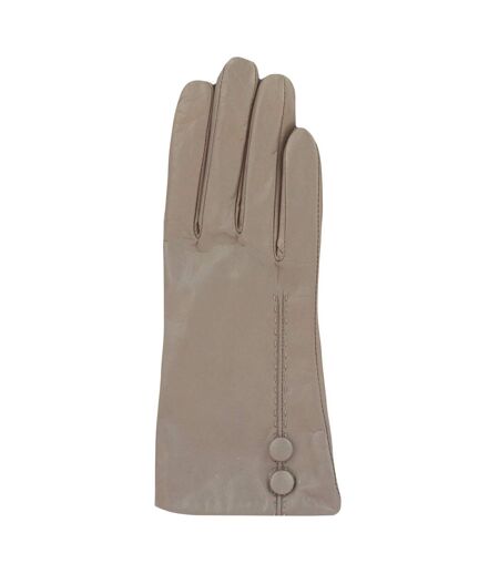 Womens/ladies Hattie Leather Winter Gloves Grey Eastern Counties Leather
