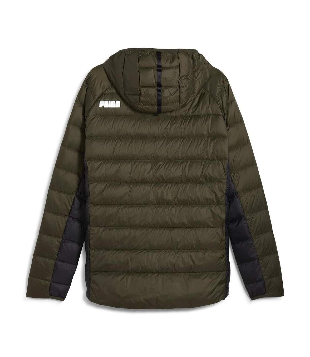 Doudoune kaki homme puma packlite hooded down-2