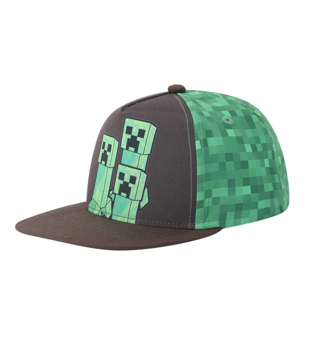 Childrens/kids Baseball Cap Green Minecraft-4