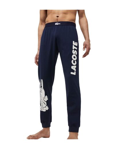 Bas de pyjama homme bleu marine Lacoste