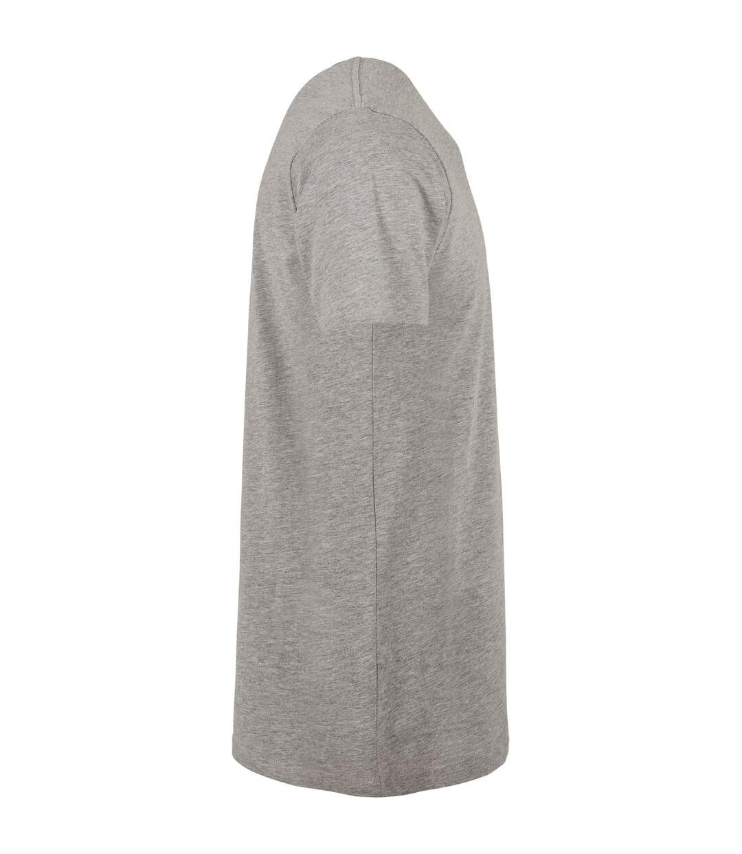 T-shirt Light Adulte Gris Chiné Build Your Brand-3